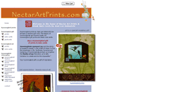 Desktop Screenshot of nectarartprints.com