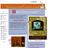Tablet Screenshot of nectarartprints.com